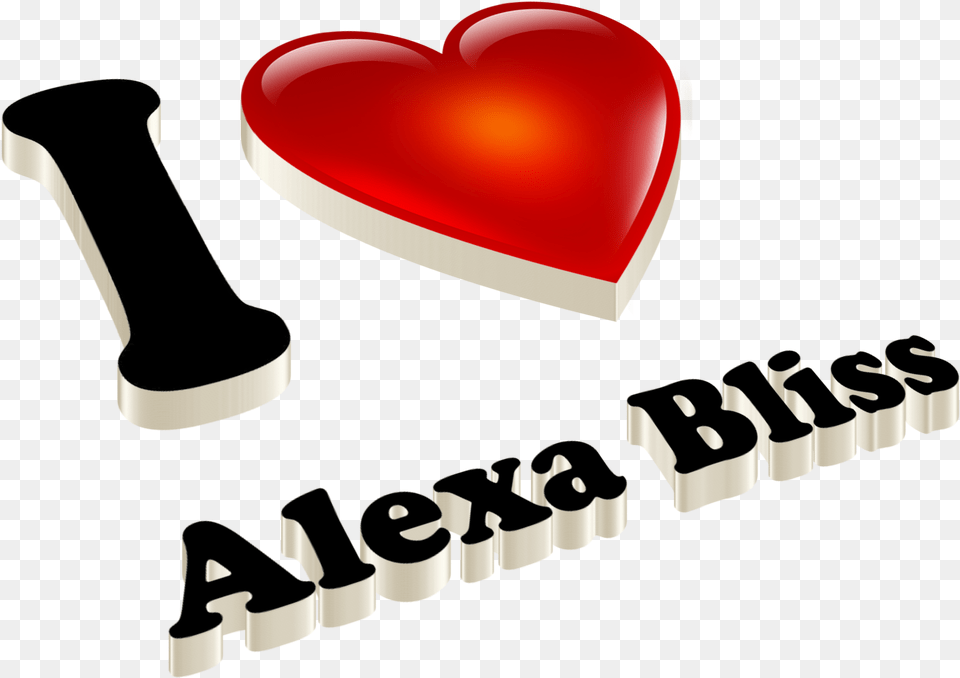 Alexa Bliss Heart Name Transparent Khaled Name Png Image