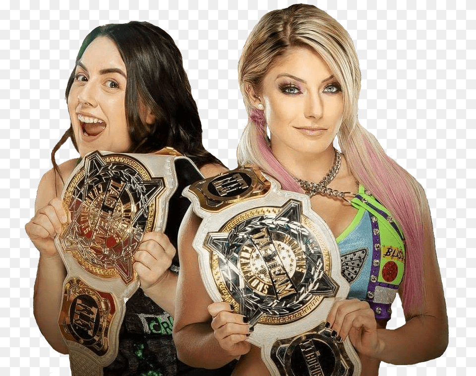 Alexa Bliss Women39s Tag Team Champion, Woman, Adult, Person, Female Png