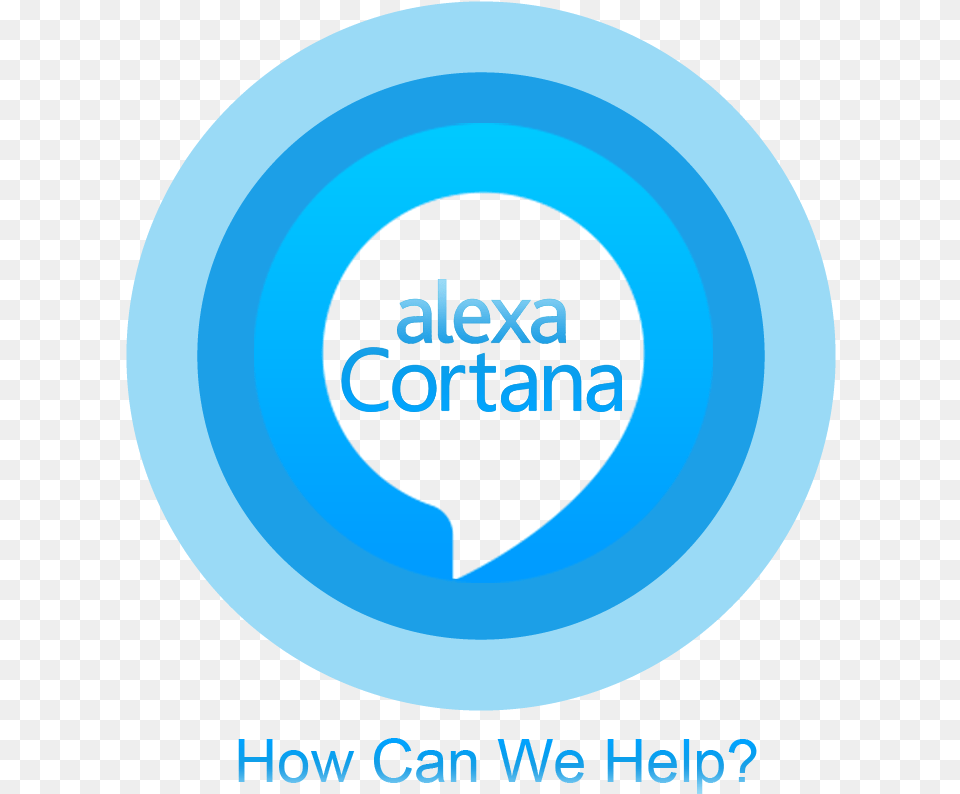 Alexa Cortana Circle, Logo, Advertisement, Poster, Disk Png Image