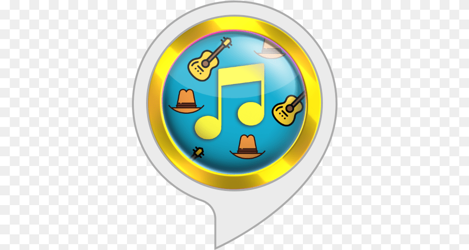 Alexa Music Games Icon, Disk, Guitar, Musical Instrument, Sphere Free Png