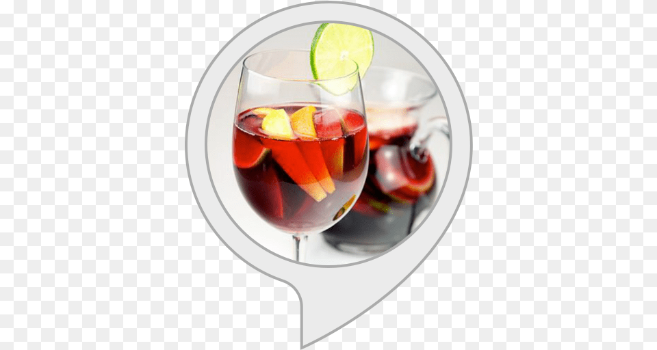 Alexa Sangria, Glass, Wine, Red Wine, Liquor Free Png Download