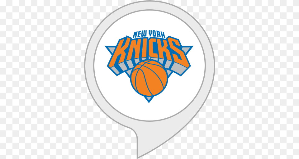 Alexa Skills New York Knicks, Logo, Ball, Basketball, Basketball (ball) Free Png