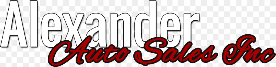 Alexander Auto Sales Inc, Text, Logo Free Png Download