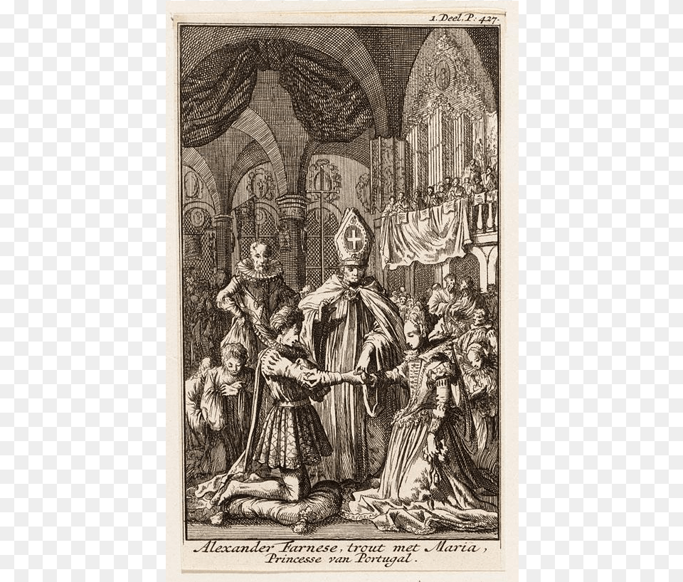 Alexander Farnese Trout Met Maria Princesse Van Portugal Painting, Art, Accessories, Tapestry, Ornament Png