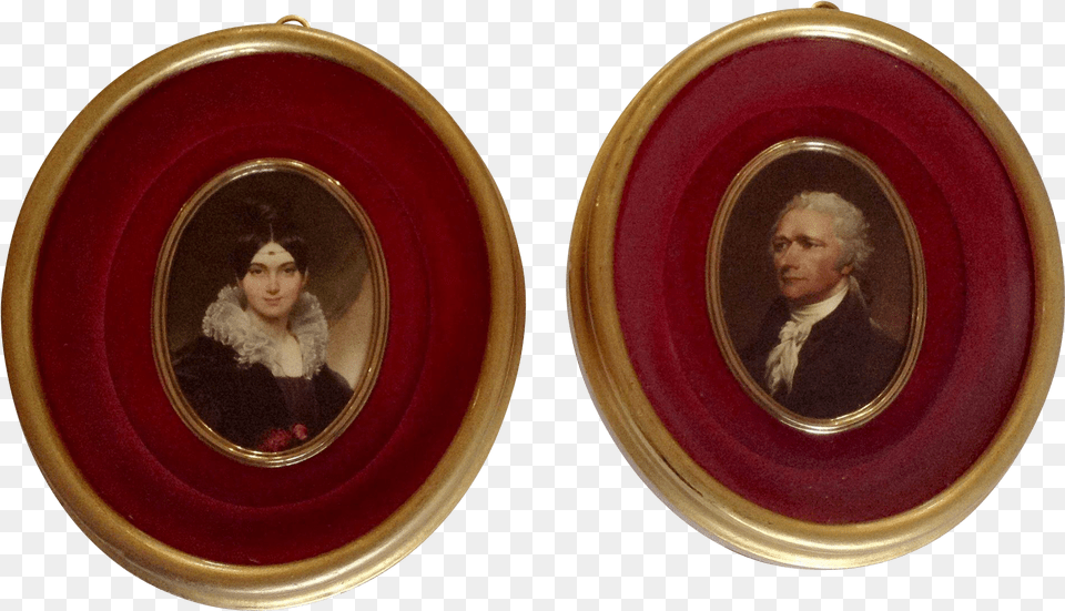 Alexander Hamilton And Marie Daffinger Ernest Donnelly Circle, Accessories, Photography, Painting, Jewelry Png Image