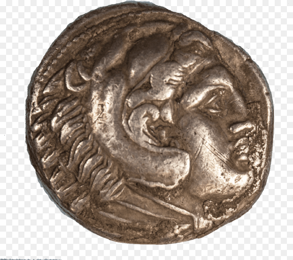 Alexander The Great Coin, Money, Adult, Male, Man Free Png