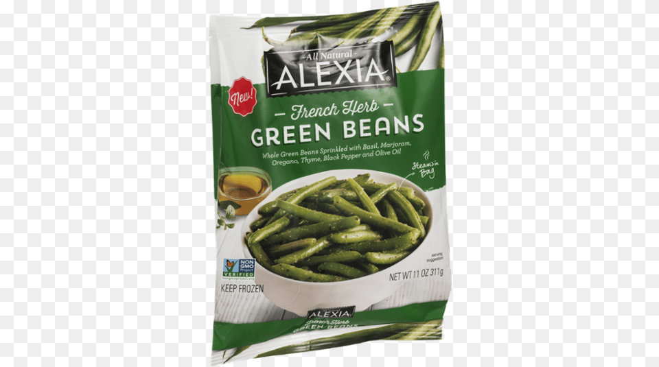 Alexia Green Beans French Herb 11 Oz, Bean, Food, Plant, Produce Png Image