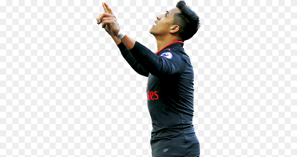 Alexis Sanchez Inform Fifa 18 90 Rated Futwiz Football Player, Adult, Person, Man, Male Png Image