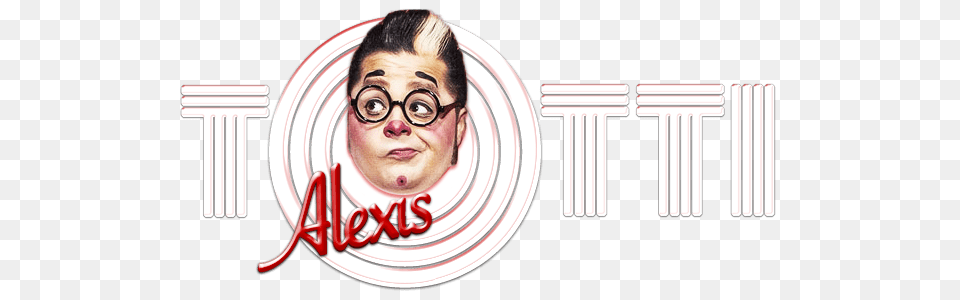 Alexis Totti Clown Logo, Accessories, Glasses, Female, Adult Free Png