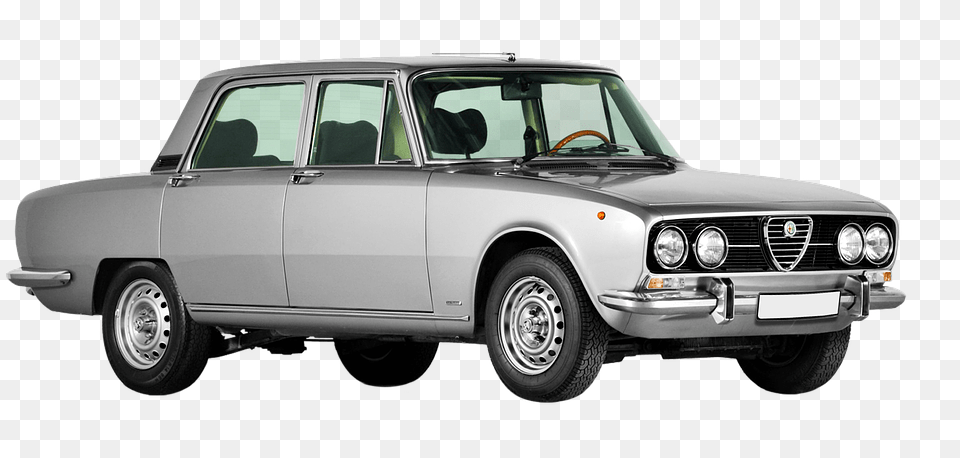 Alfa Romeo 2000 Car, Sedan, Transportation, Vehicle Png Image