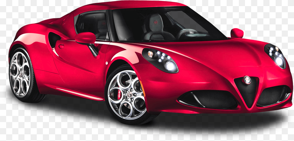 Alfa Romeo 4c Car Image Alfa Romeo Sport Model, Wheel, Vehicle, Machine, Transportation Free Png