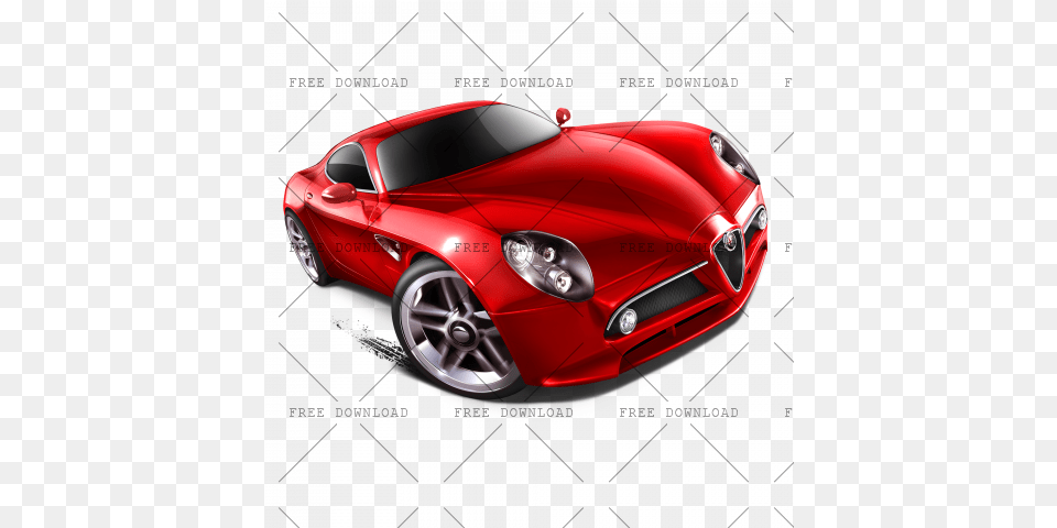 Alfa Romeo Bs Image With Car Logo, Vehicle, Coupe, Transportation, Sports Car Free Png
