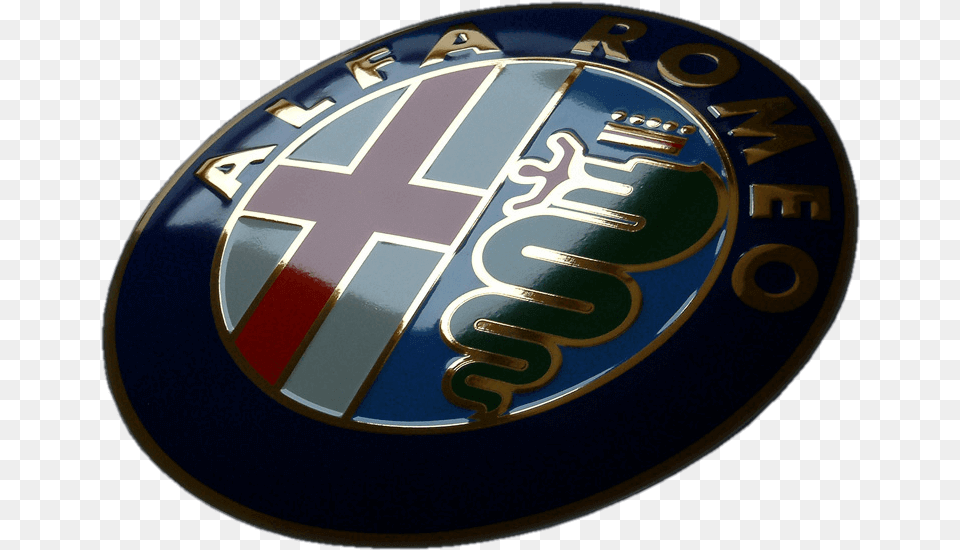Alfa Romeo Fiat And Lancia Porcelain Alfa Romeo Blechschild, Badge, Emblem, Logo, Symbol Free Png