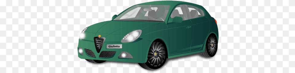 Alfa Romeo Giulietta Car Vector Clipart Images Alfa Romeo Giulietta, Wheel, Vehicle, Transportation, Tire Free Png Download