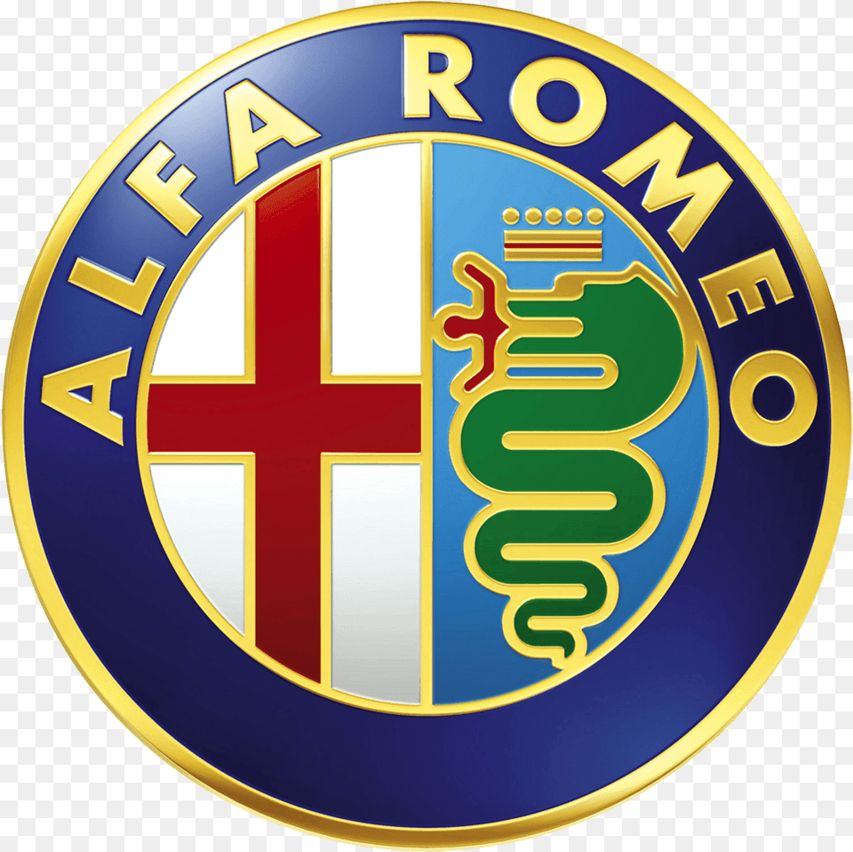 Alfa Romeo Logo Car Logo Alfa Romeo, Badge, Symbol, Emblem Png Image