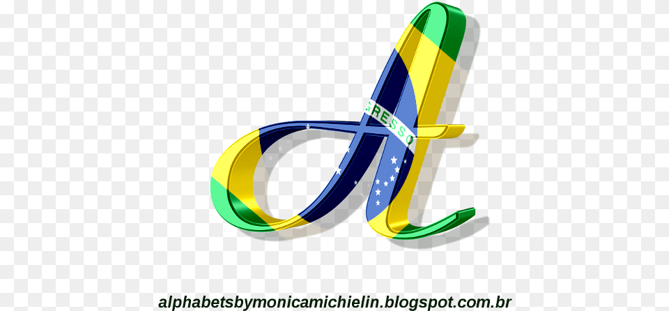 Alfabeto Bandeira Do Brasil, Cutlery, Art, Graphics, Spoon Free Png Download