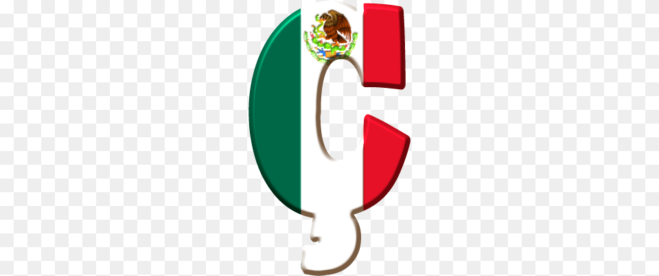 Alfabeto Con Bandera De Mexico, Dynamite, Weapon Png