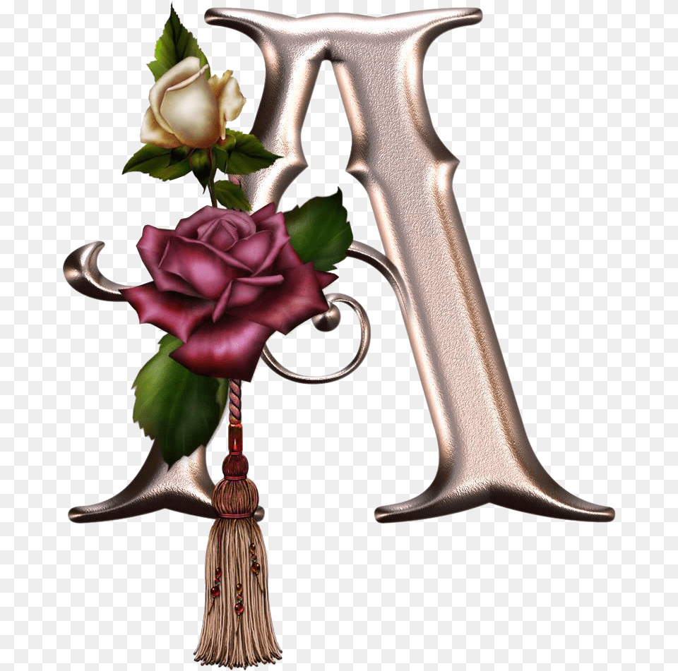 Alfabeto Con Rosas Alphabet Letter Rose, Flower, Plant, Flower Arrangement, Flower Bouquet Png