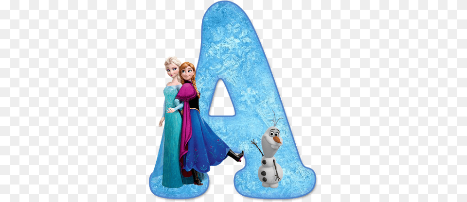 Alfabeto De Ana Elsa Y Olaf De Frozen Frozen, Figurine, Adult, Toy, Person Free Png Download