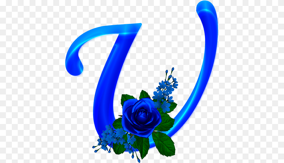 Alfabeto Decorativo Rosas Cute Emoji Wallpaper Flower Blue Rose, Plant, Art, Graphics, Flower Arrangement Free Transparent Png