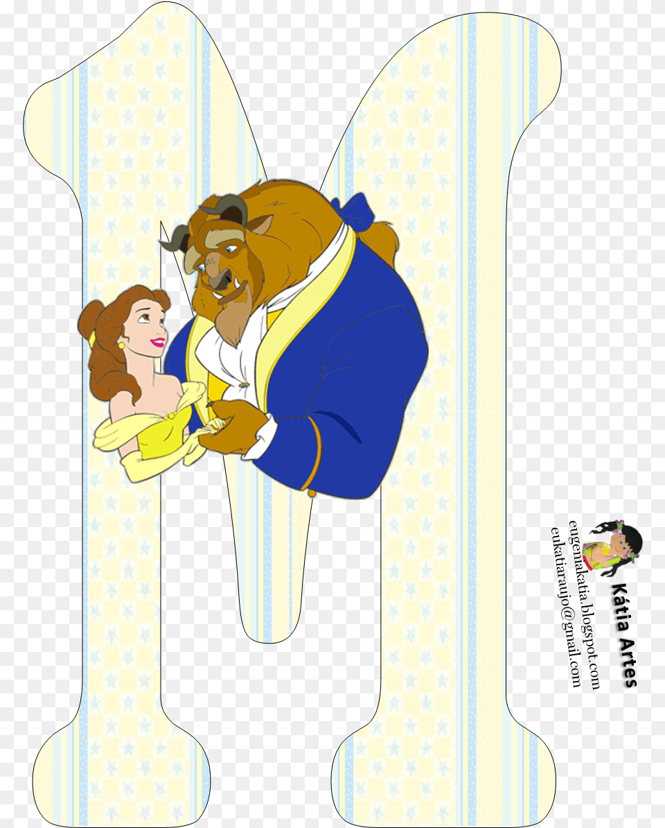 Alfabeto Disney Milena Beauty And The Beast Alphabet Beauty And The Beast, Adult, Male, Man, Person Png