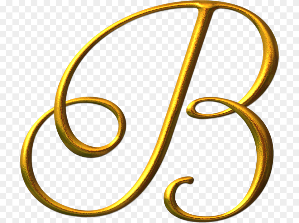 Alfabeto Dorado Letras B, Machine, Wheel, Text, Symbol Png