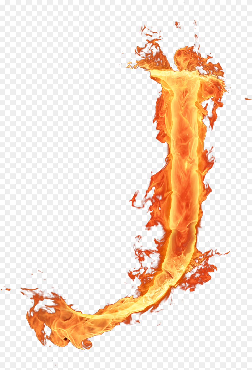 Alfabeto Fogo Fire Letter J, Flame, Bonfire Png