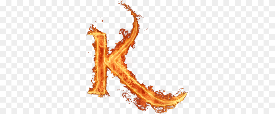 Alfabeto Hecho Con Fuego Dragon Ball Letter, Fire, Flame, Bonfire Free Transparent Png