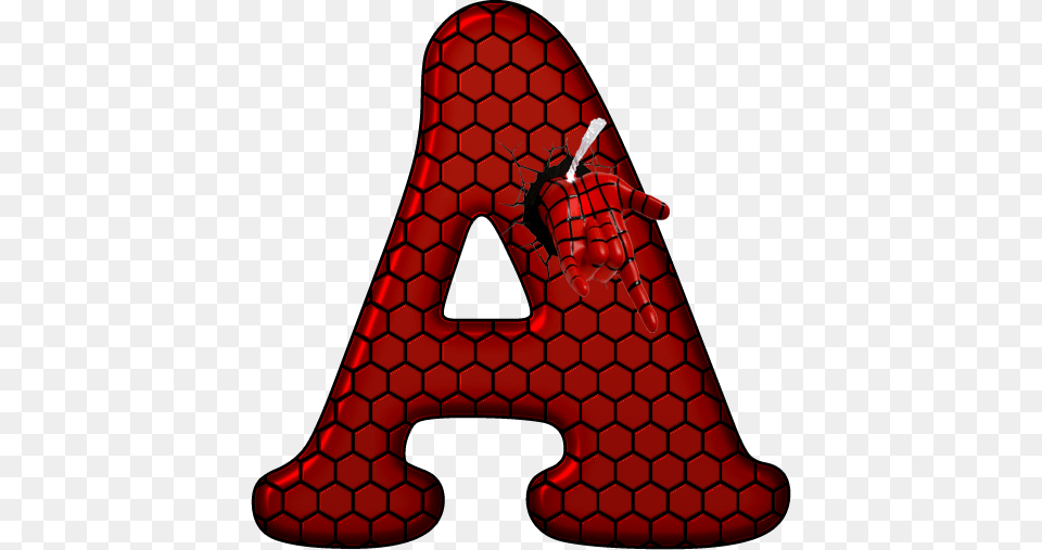 Alfabeto Homem Aranha Letras Do Homem Aranha, Clothing, Footwear, Shoe, Glove Free Png