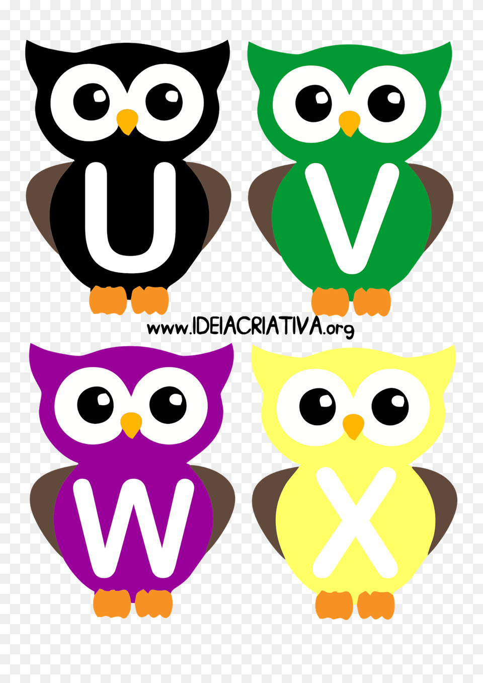 Alfabeto Letra Corujinhas Owl, Number, Symbol, Text, Animal Free Png Download