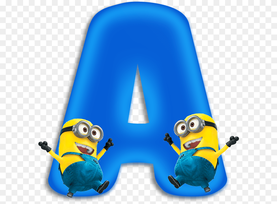 Alfabeto Minions, Inflatable, Toy Png Image