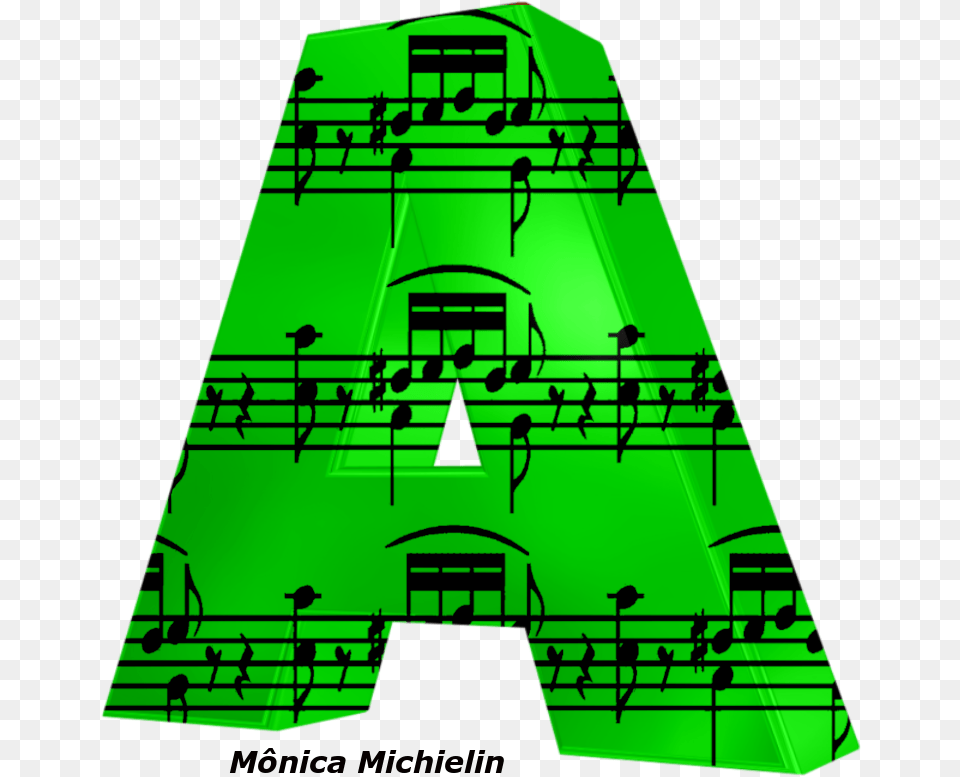 Alfabeto Notas Musicais E Fundo Verde Music Notes Clip Art, City, Animal, Bird Png Image