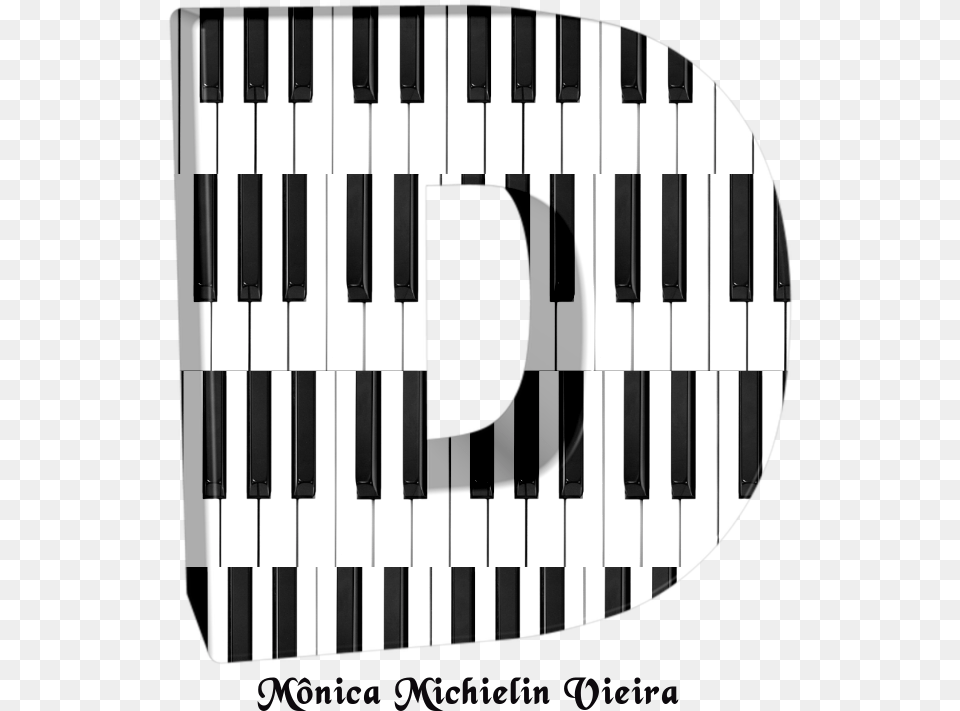 Alfabeto Teclas Do Piano Em 3d Piano Keys, Keyboard, Musical Instrument Free Png