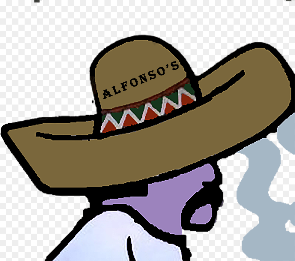 Alfonsos Food Full Menu Chair, Clothing, Hat, Cowboy Hat, Sombrero Png Image