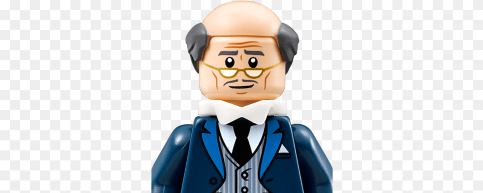 Alfred Alfred Pennyworth Lego Batman Movie, Person, Face, Head, Toy Png Image