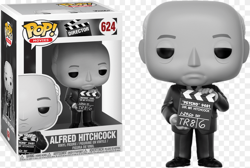 Alfred Hitchcock Pop Vinyl Figure Funko Pop Alfred Hitchcock, Baby, Person, Face, Head Png Image