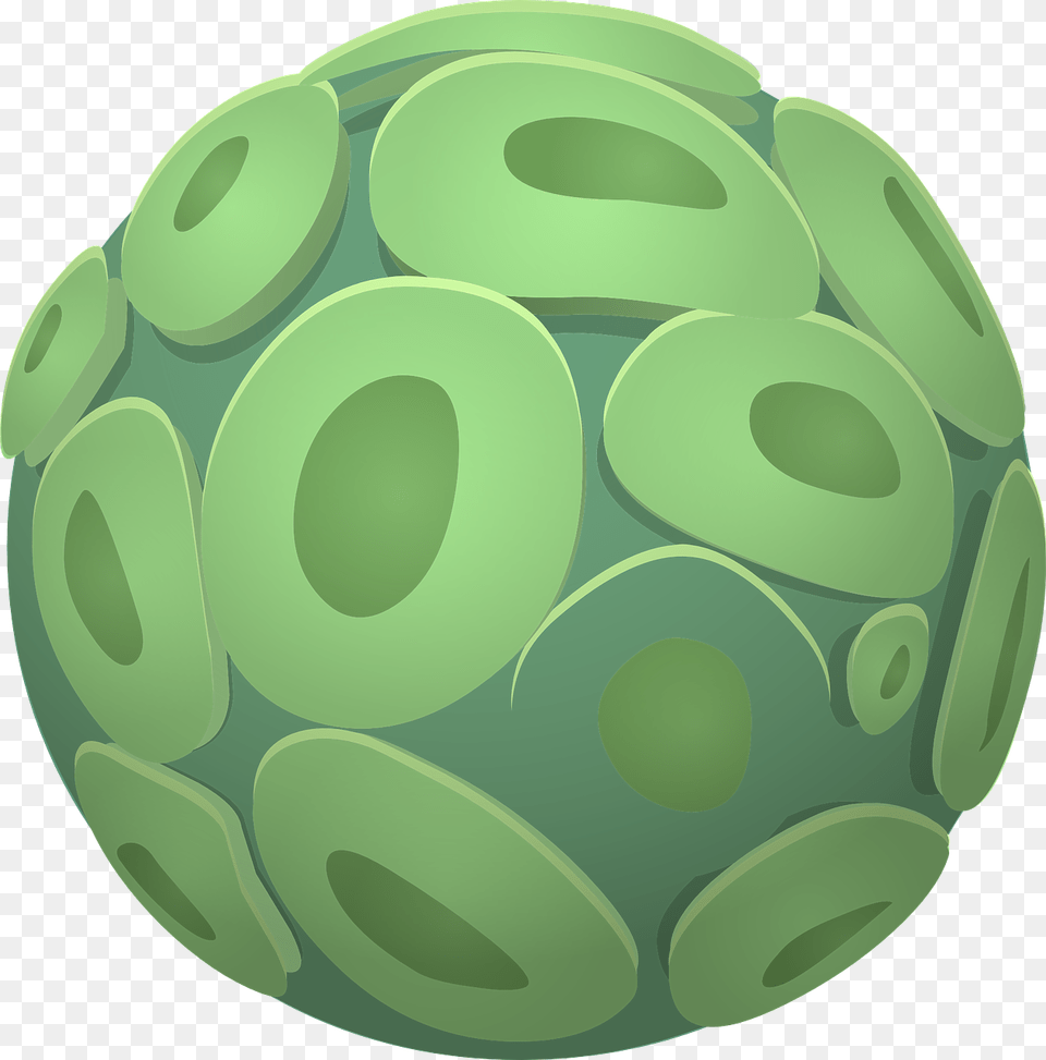Algae Cell, Sphere, Green, Ammunition, Weapon Png Image