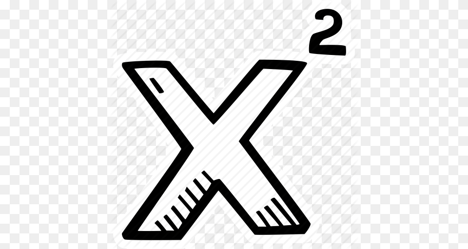 Algebra Math X Icon, Symbol, Emblem Free Png Download
