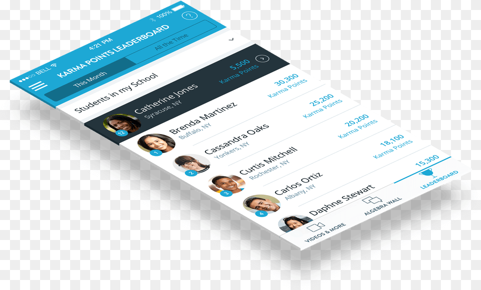 Algebra Nation App Flyer, Text, Business Card, Paper, Person Free Png