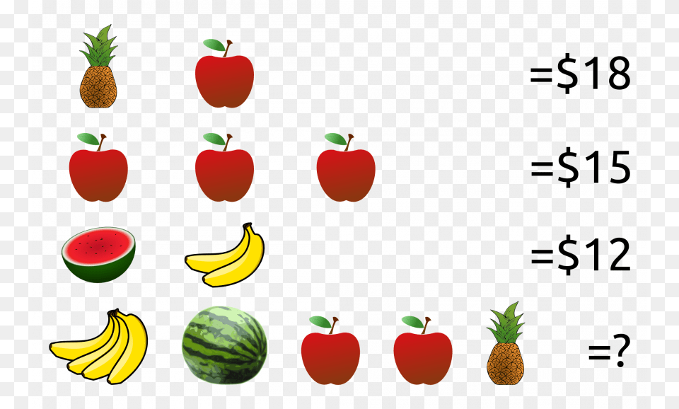 Algebraic Puzzles, Strawberry, Berry, Food, Fruit Free Png Download