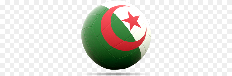 Algeria Flag Clipart Sphere, Ball, Football, Soccer, Soccer Ball Free Png Download