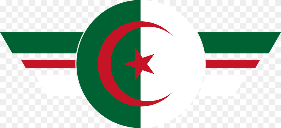 Algerian Af Aircraft Insignia Clipart, Logo Png Image