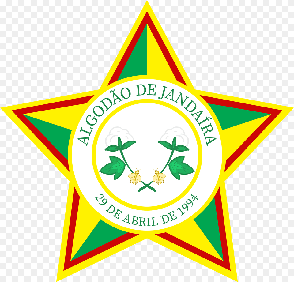 Algodo De Jandara Braso De Armas Clipart, Symbol, Logo, Star Symbol Free Png