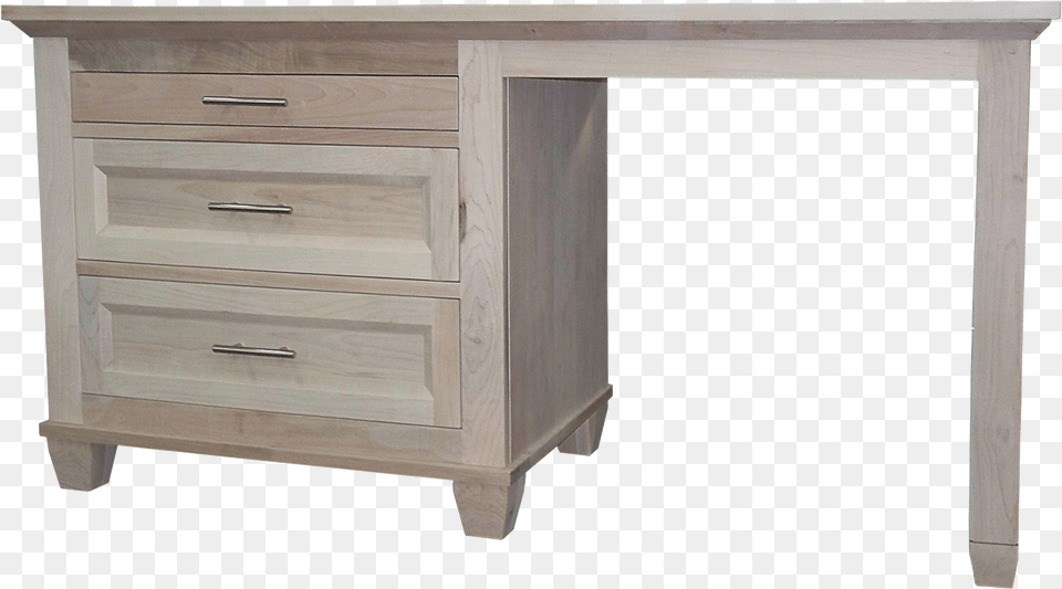 Algonquin Student Desk In Unfinished Brown Maple Drawer, Furniture, Table, Mailbox Free Png