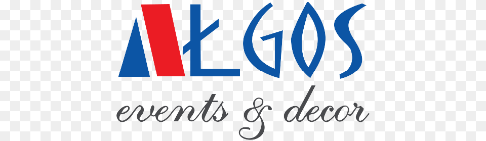 Algos Events Amp Decor, Logo, Text Png Image