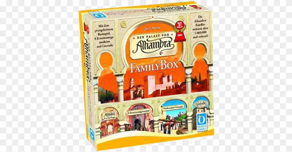 Alhambra Featured On Tabletop With Wil Wheaton Granada Queen Games Alhambra Family Box, Person Free Png Download