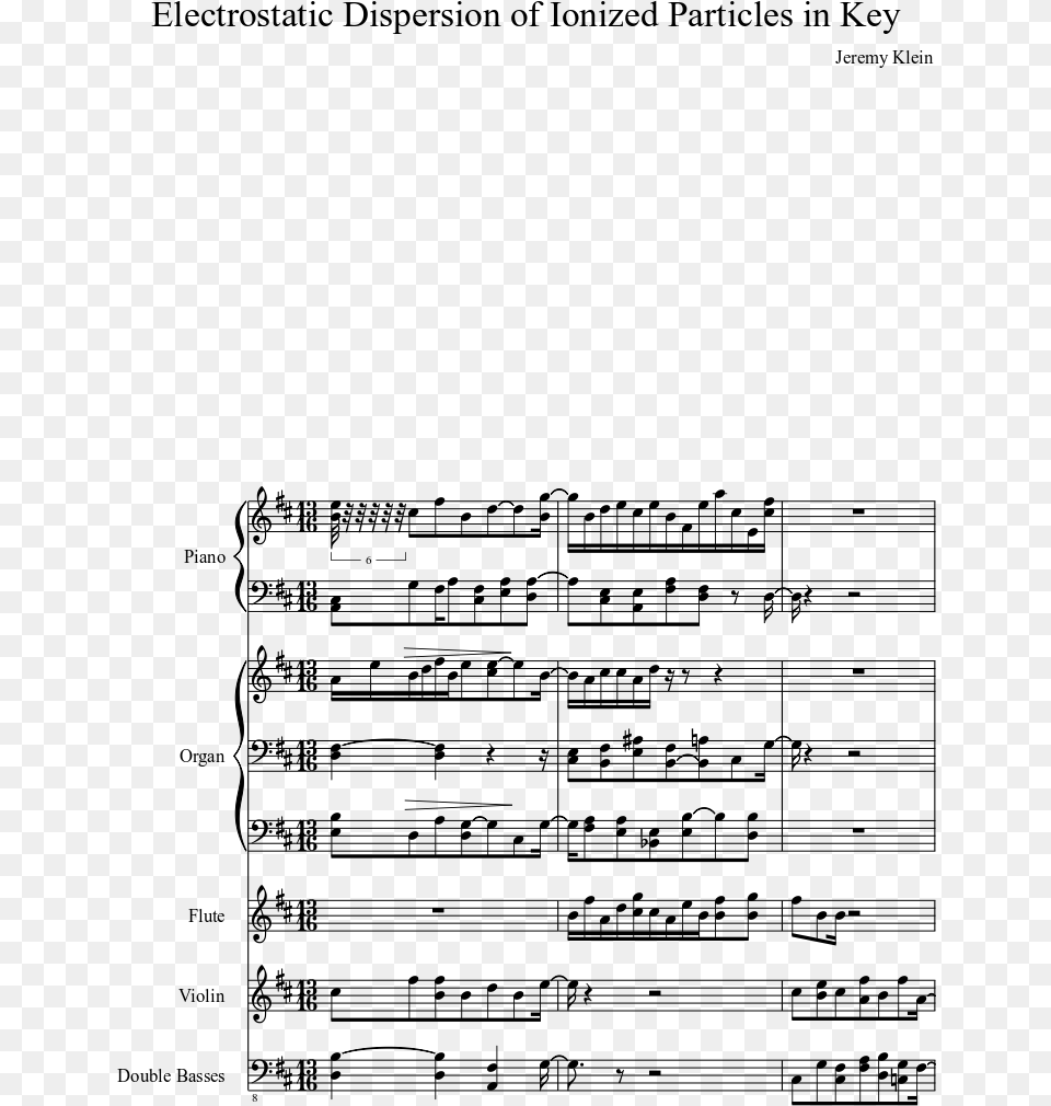 Ali A Intro Saxophone Sheet Music, Gray Free Png Download