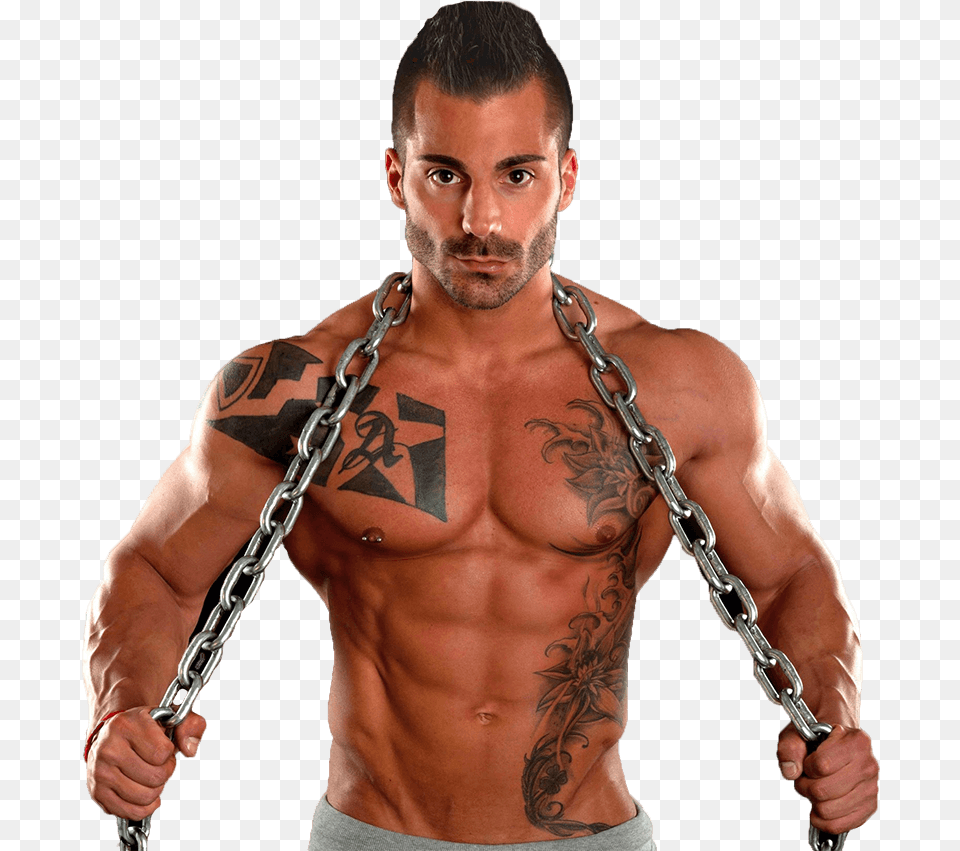 Ali Barechested, Tattoo, Skin, Person, Man Png Image