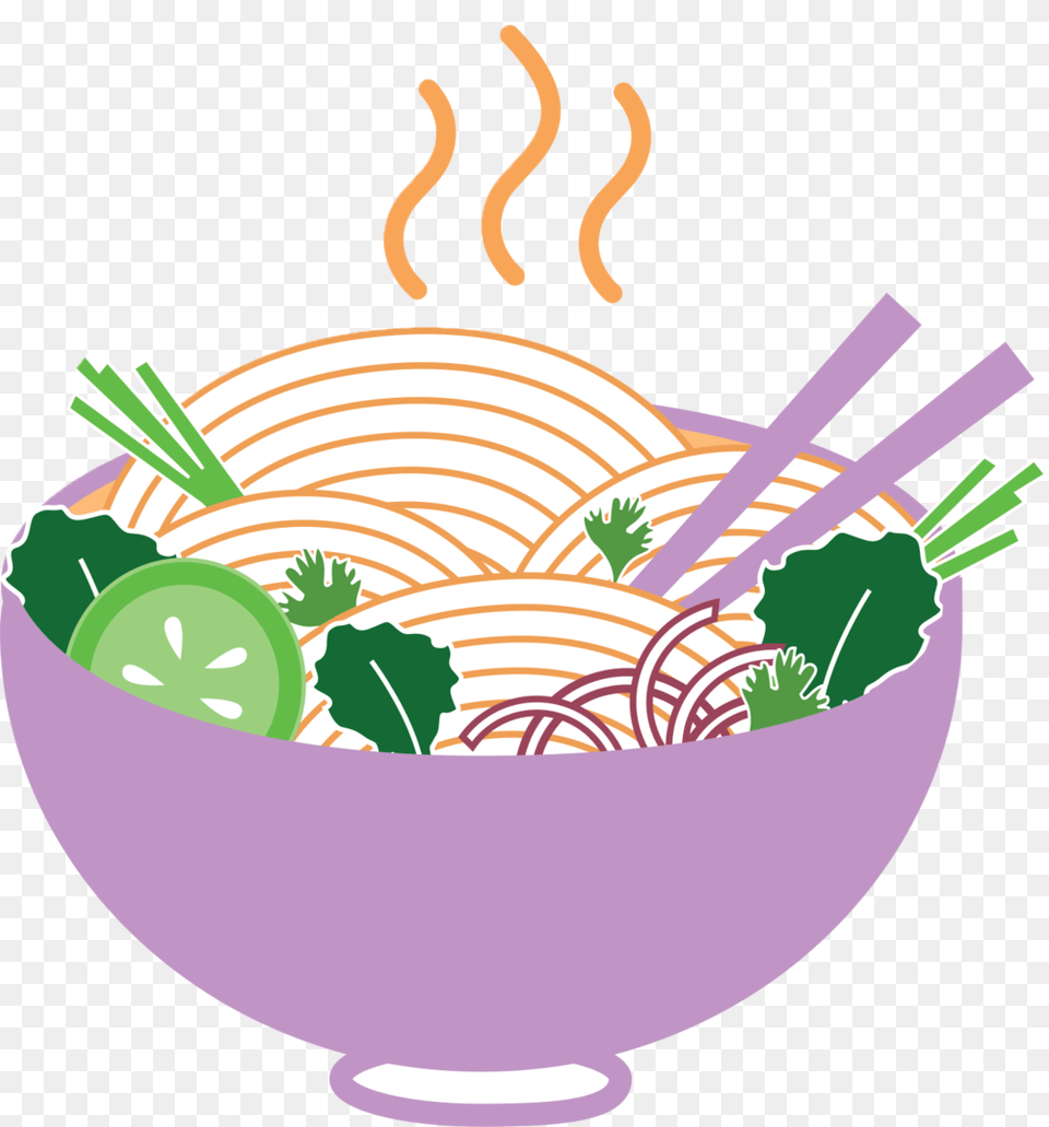 Ali S Pho Icon, Bowl, Food, Meal, Noodle Free Png