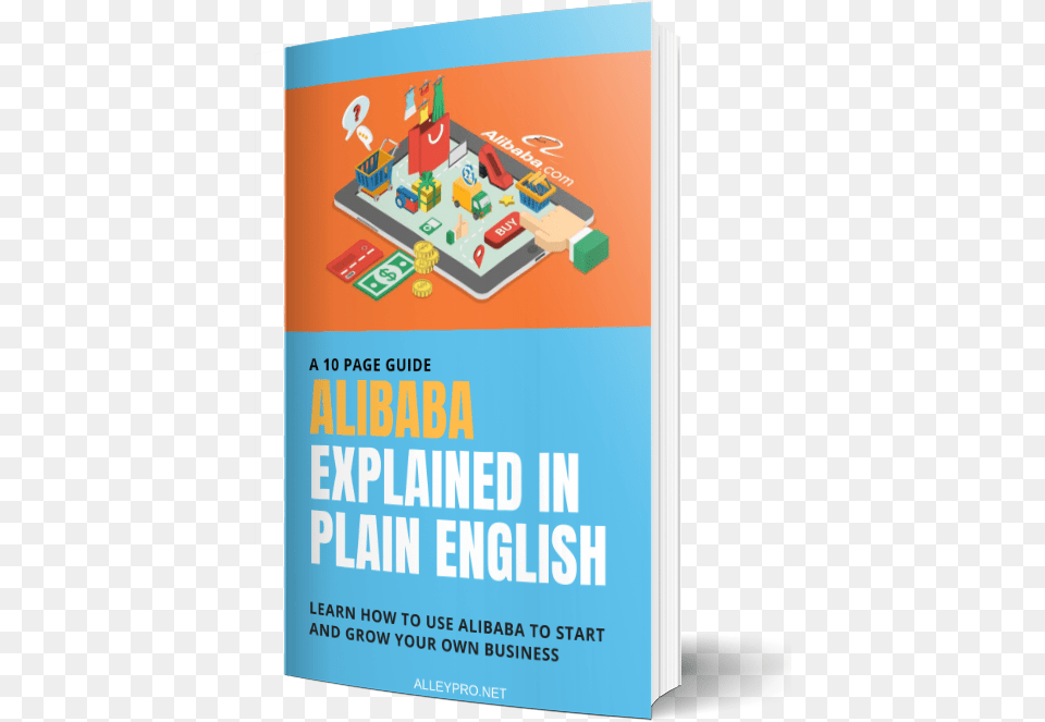 Alibaba Explained In Plain English Book Cover, Advertisement, Poster Free Png